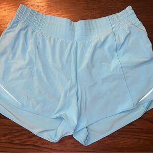 Lululemon Hotty Hot High Rise 4”-Kayak Sky Blue Shorts